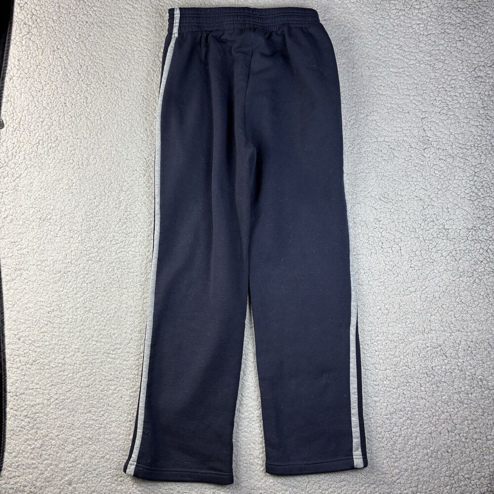 Studio Sweatpants Mens Sz L Navy Wide Baggy Loose Emo Goth Punk Fleece VTG READ*